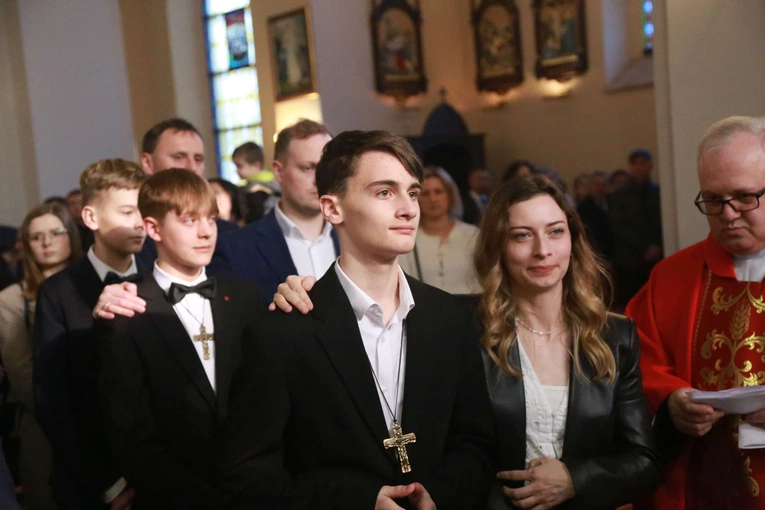 Bierzmowanie w Laskowej