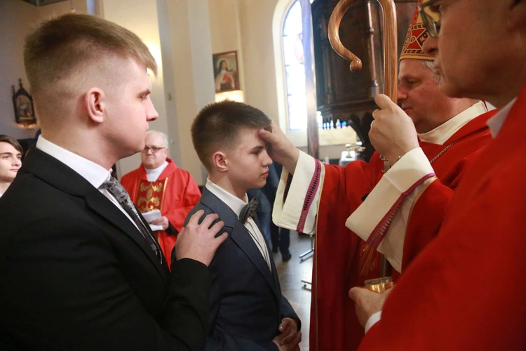 Bierzmowanie w Laskowej