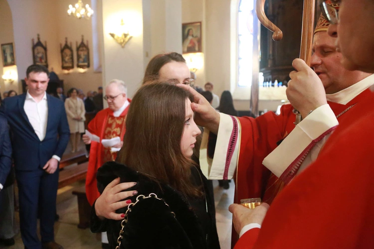 Bierzmowanie w Laskowej