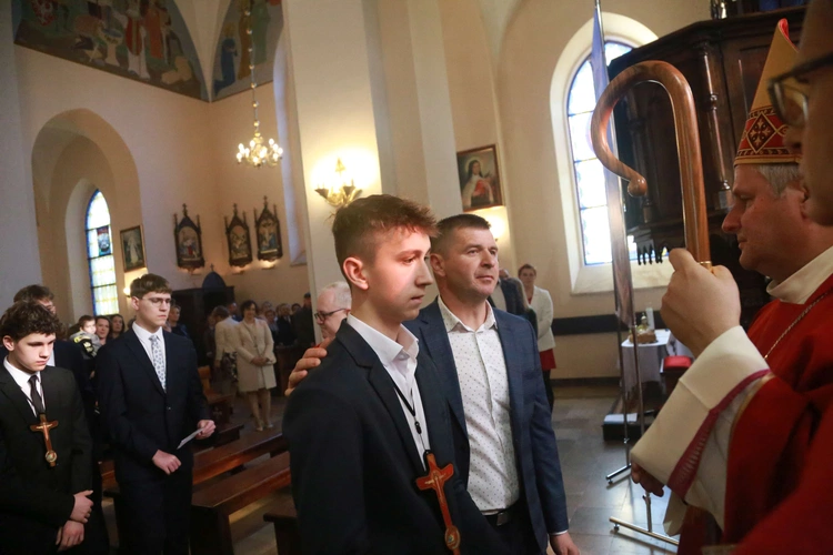 Bierzmowanie w Laskowej