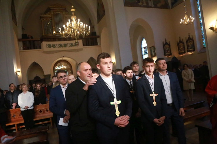 Bierzmowanie w Laskowej