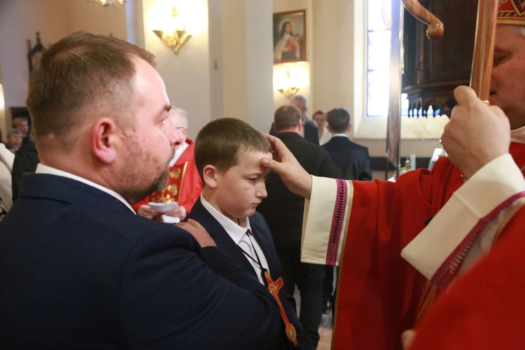 Bierzmowanie w Laskowej