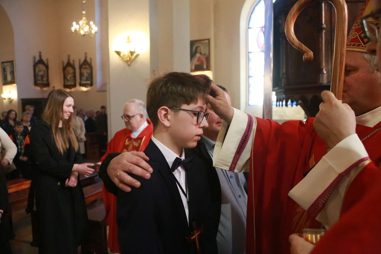 Bierzmowanie w Laskowej