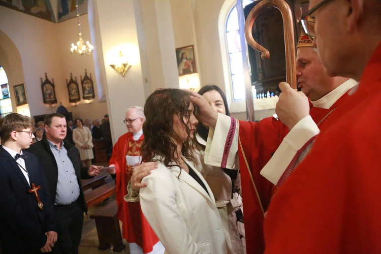 Bierzmowanie w Laskowej