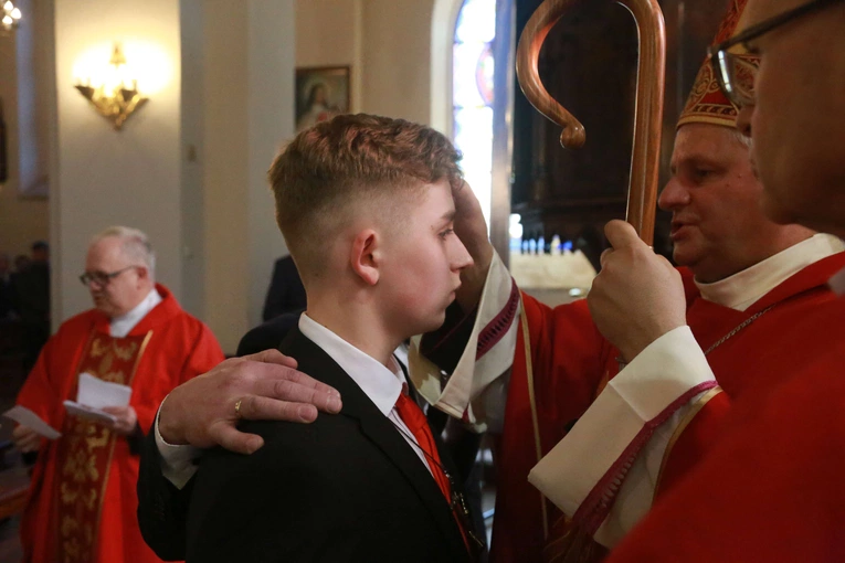 Bierzmowanie w Laskowej