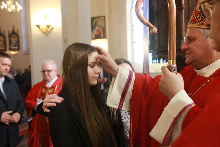 Bierzmowanie w Laskowej