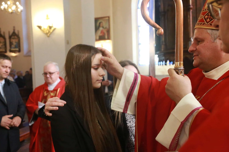 Bierzmowanie w Laskowej