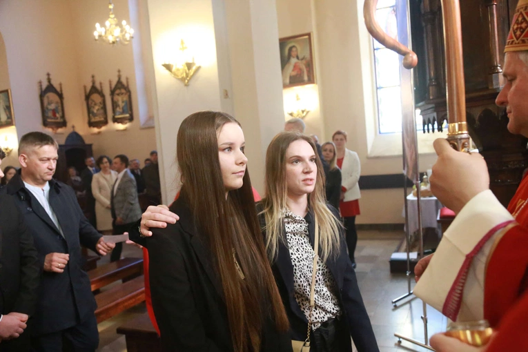 Bierzmowanie w Laskowej