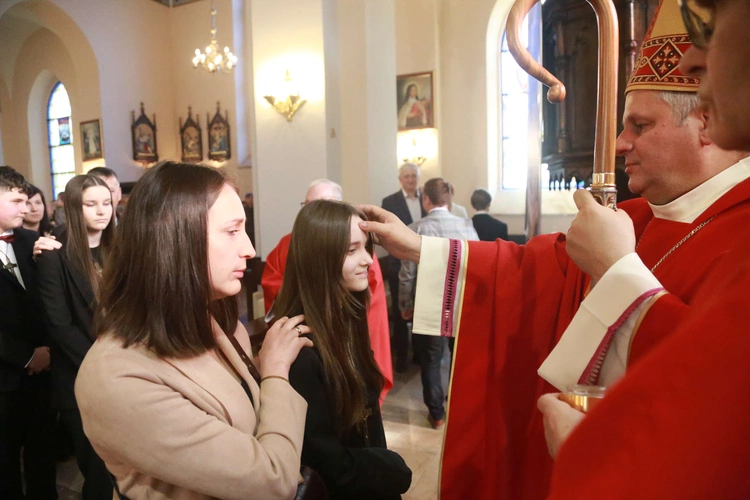 Bierzmowanie w Laskowej