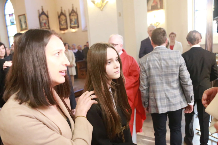 Bierzmowanie w Laskowej