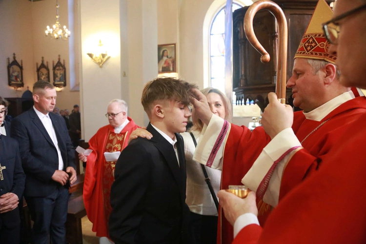 Bierzmowanie w Laskowej