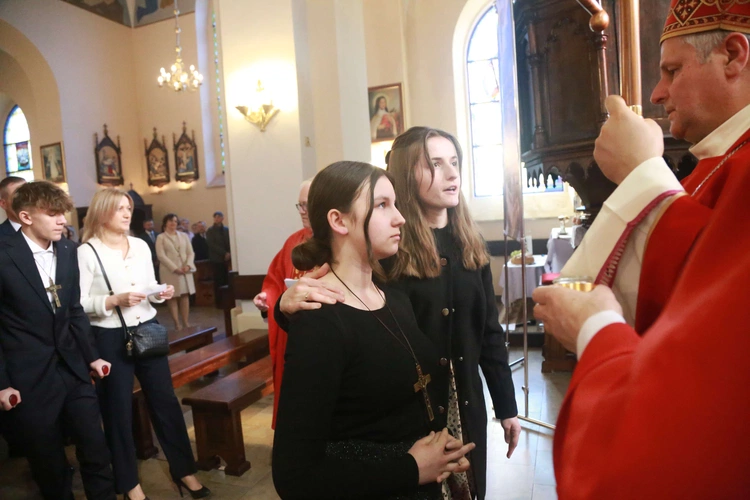 Bierzmowanie w Laskowej