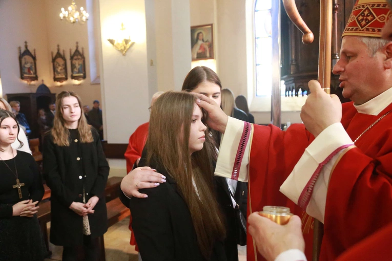 Bierzmowanie w Laskowej