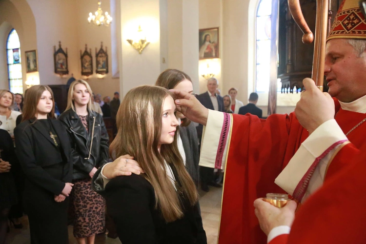 Bierzmowanie w Laskowej