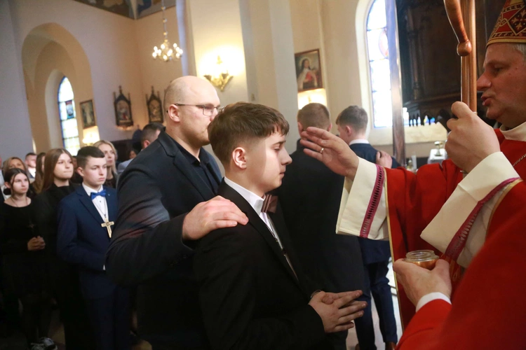 Bierzmowanie w Laskowej