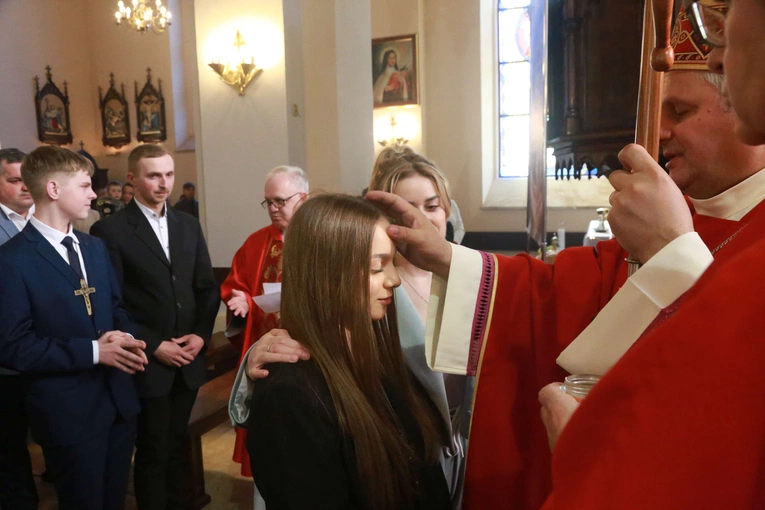 Bierzmowanie w Laskowej