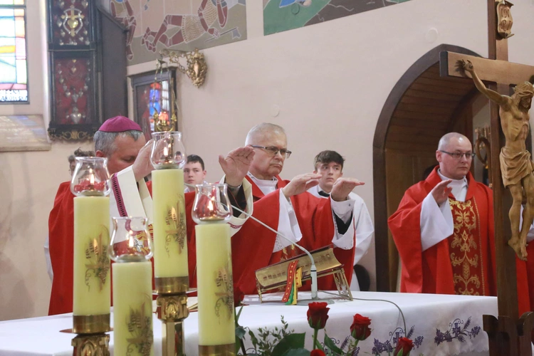 Bierzmowanie w Laskowej