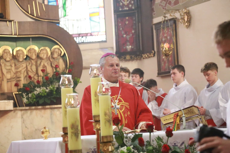 Bierzmowanie w Laskowej