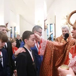 Bierzmowanie w Łososinie Dolnej