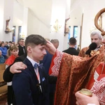 Bierzmowanie w Łososinie Dolnej