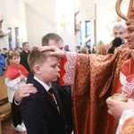 Bierzmowanie w Łososinie Dolnej