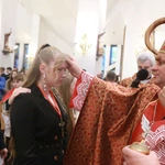 Bierzmowanie w Łososinie Dolnej