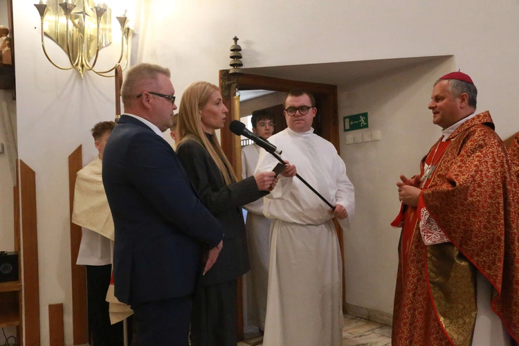 Bierzmowanie w Łososinie Dolnej