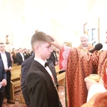 Bierzmowanie w Łososinie Dolnej