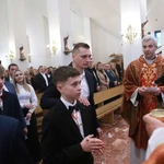 Bierzmowanie w Łososinie Dolnej