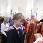 Bierzmowanie w Łososinie Dolnej