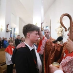 Bierzmowanie w Łososinie Dolnej