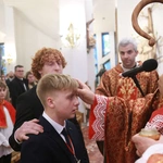 Bierzmowanie w Łososinie Dolnej