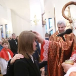 Bierzmowanie w Łososinie Dolnej