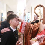 Bierzmowanie w Łososinie Dolnej