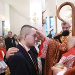 Bierzmowanie w Łososinie Dolnej