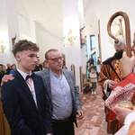 Bierzmowanie w Łososinie Dolnej
