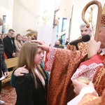 Bierzmowanie w Łososinie Dolnej