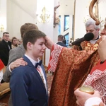 Bierzmowanie w Łososinie Dolnej