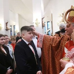 Bierzmowanie w Łososinie Dolnej