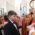 Bierzmowanie w Łososinie Dolnej