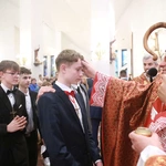 Bierzmowanie w Łososinie Dolnej