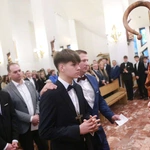 Bierzmowanie w Łososinie Dolnej