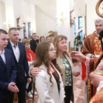 Bierzmowanie w Łososinie Dolnej