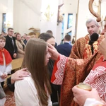 Bierzmowanie w Łososinie Dolnej