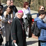 Jasna Góra. Pielgrzymka maturzystów - Droga Krzyżowa 