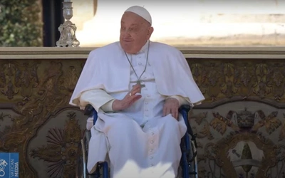 Papież pojawił się na Placu św. Piotra na zakończenie jubileuszowej Eucharystii