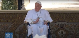 Papież pojawił się na Placu św. Piotra na zakończenie jubileuszowej Eucharystii