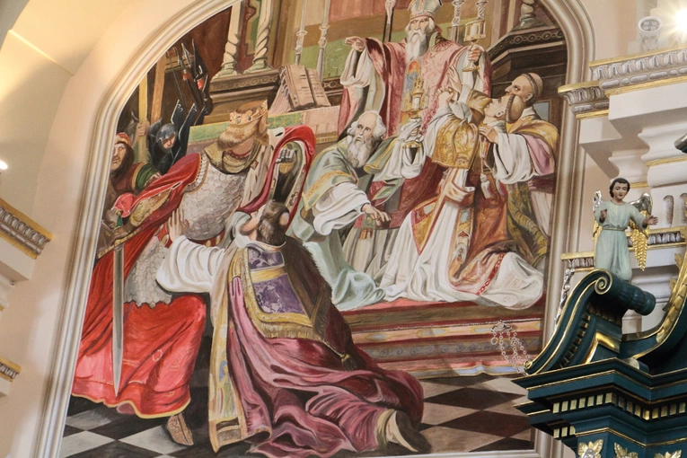 W odwiedzinach w parafii Narodzenia NMP w Myślenicach