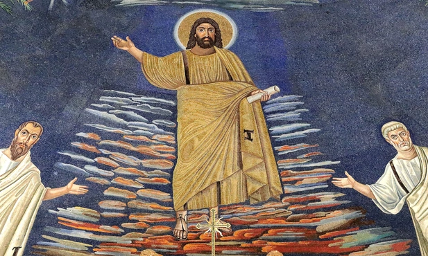 Chrystus trzymający księgę...
