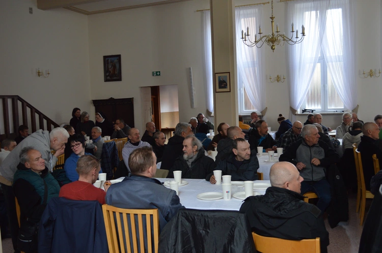 Pierwszy dzień rekolekcji dla ubogich